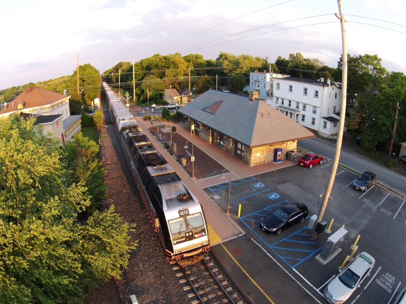 Readington Township, New Jersey Train at Whitehouse Station
