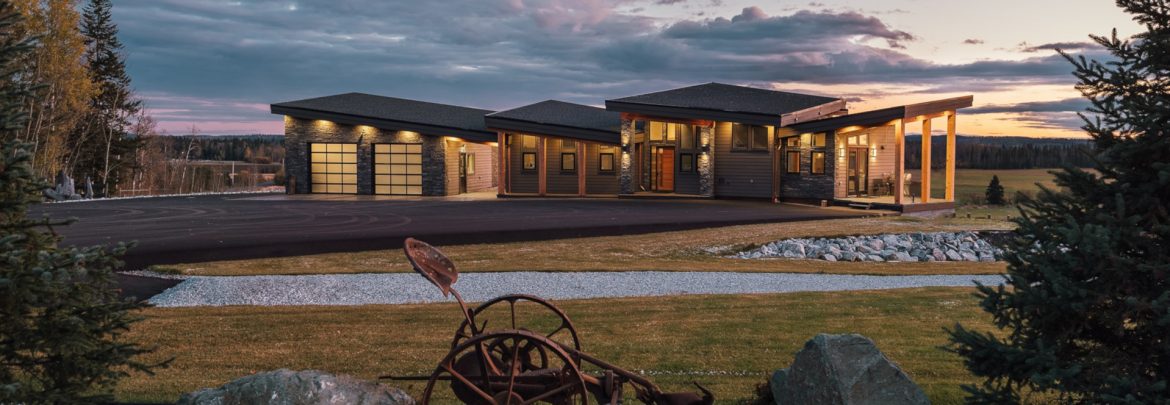 Linwood Homes house exterior, example of work.