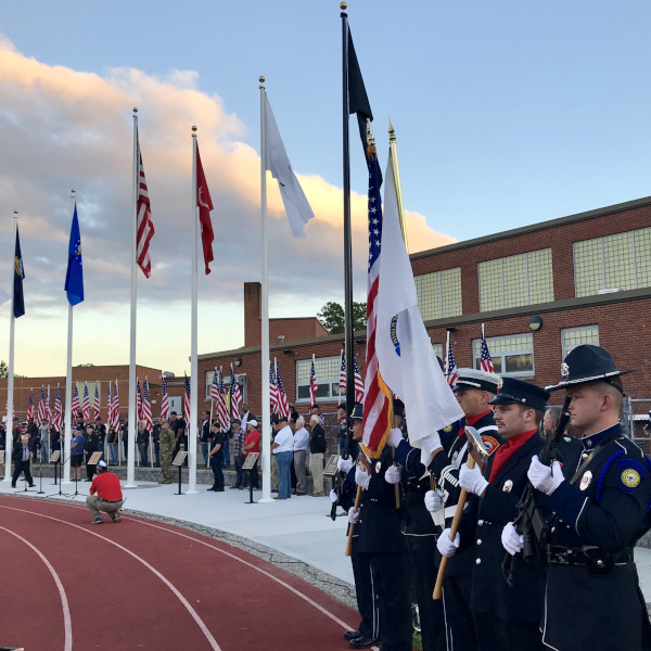 Mansfield, Massachusetts Honor Guard Hero's Corner