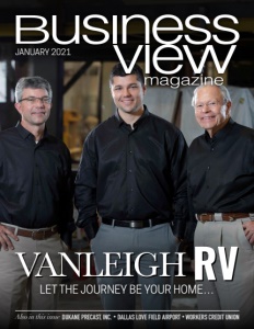 January 2021 Issue cover of Business View Magazine