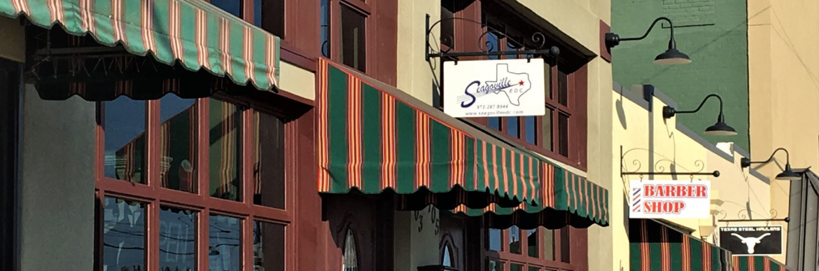 Seagoville, Texas street view of storefronts