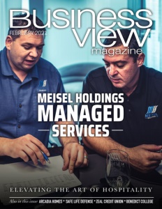 February 2021 Issue cover of Business View Magazine