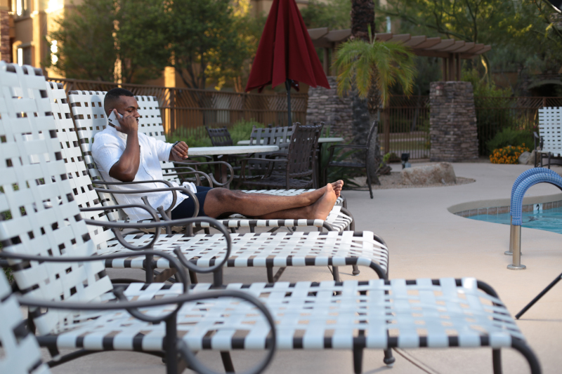 Broadband Hospitality wifi by the swimming pool