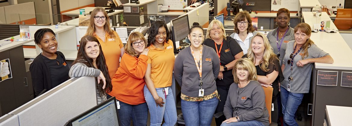 Zeal Credit Union group of employees.