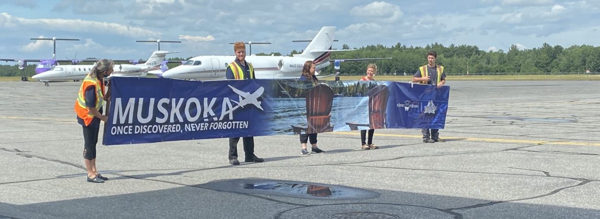 Muskoka Airport serves Central Ontario