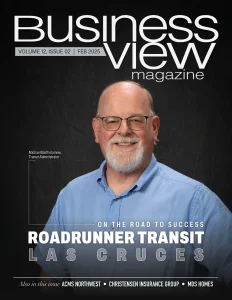 February 2025 cover of Business View Magazine