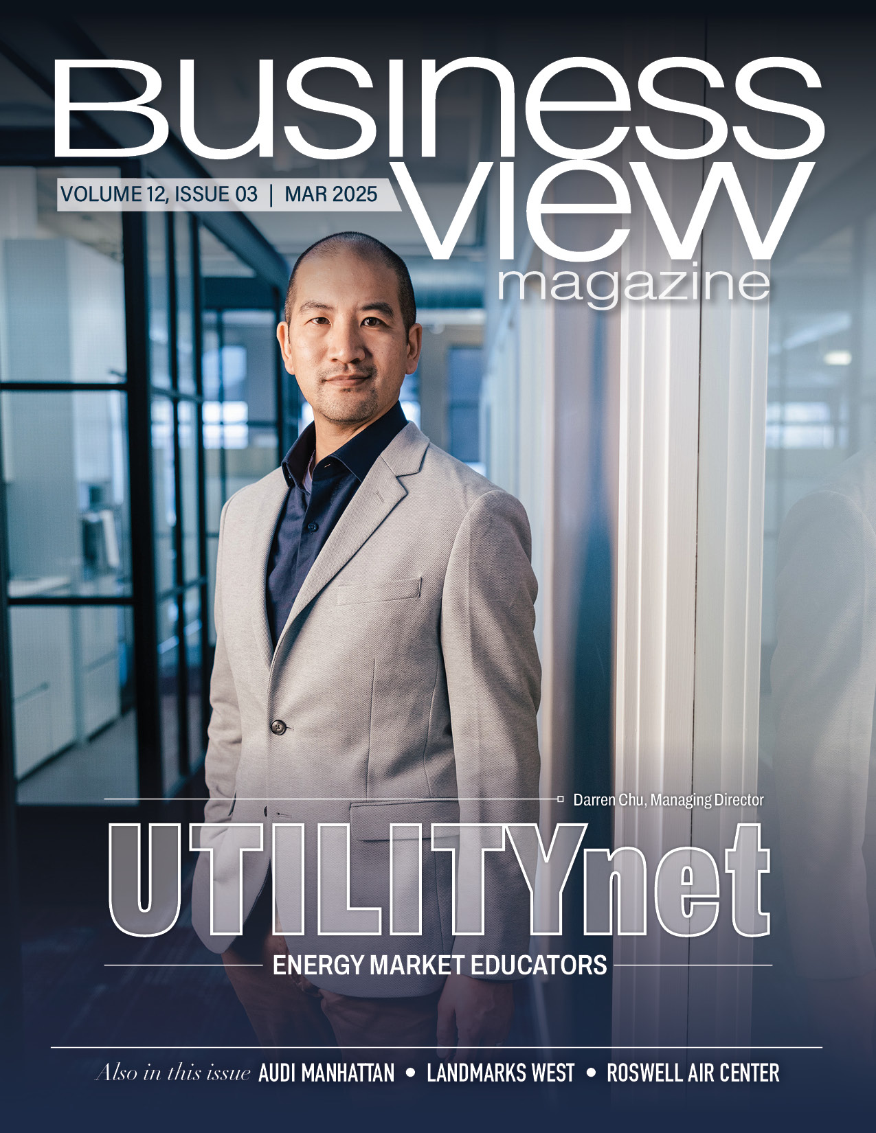 March 2025 cover of Business View Magazine