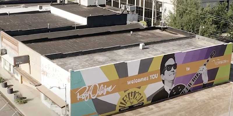 Vernon Roy Orbison Mural