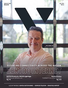 July 2025 cover of Business View Magazine